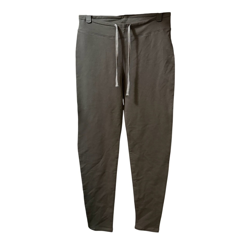 NEW Barefoot Dreams Malibu Collection Skinny Stretch Pants Carbon Gray SMALL